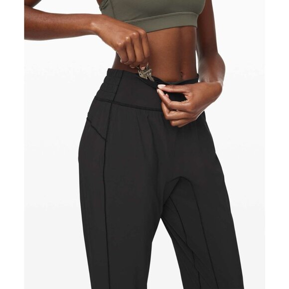Lululemon Sun Setter Jogger *28" Black Sz 2 Lightweight Sweat-wicking - Picture 2 of 8